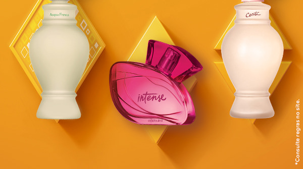 Uau! Fragr&acirc;ncias com no m&iacute;nimo 20% de desconto