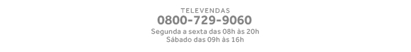 Televendas - 0800-729-9060